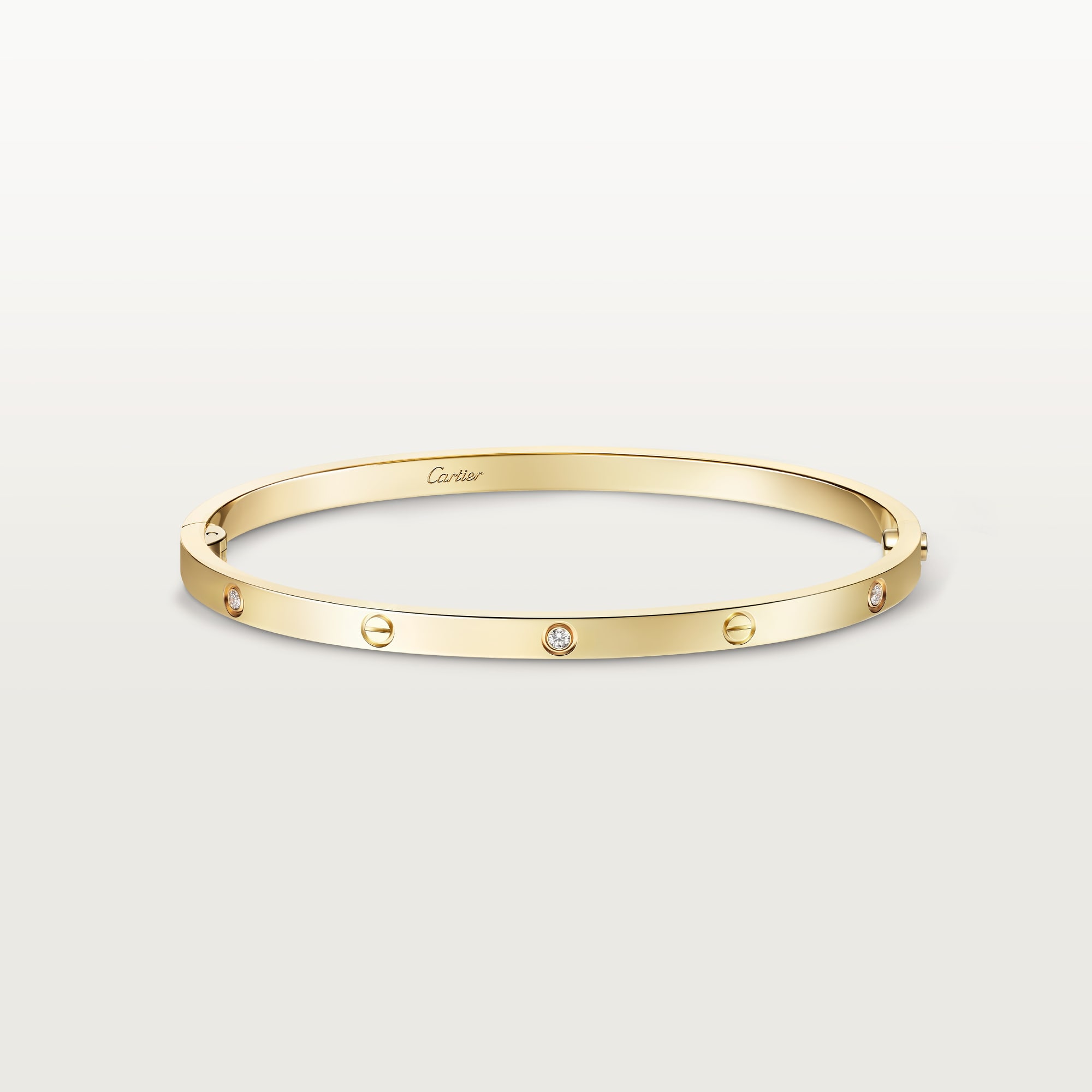 БРАСЛЕТ CARTIER LOVE SMALL MODEL 6 DIAMONDS