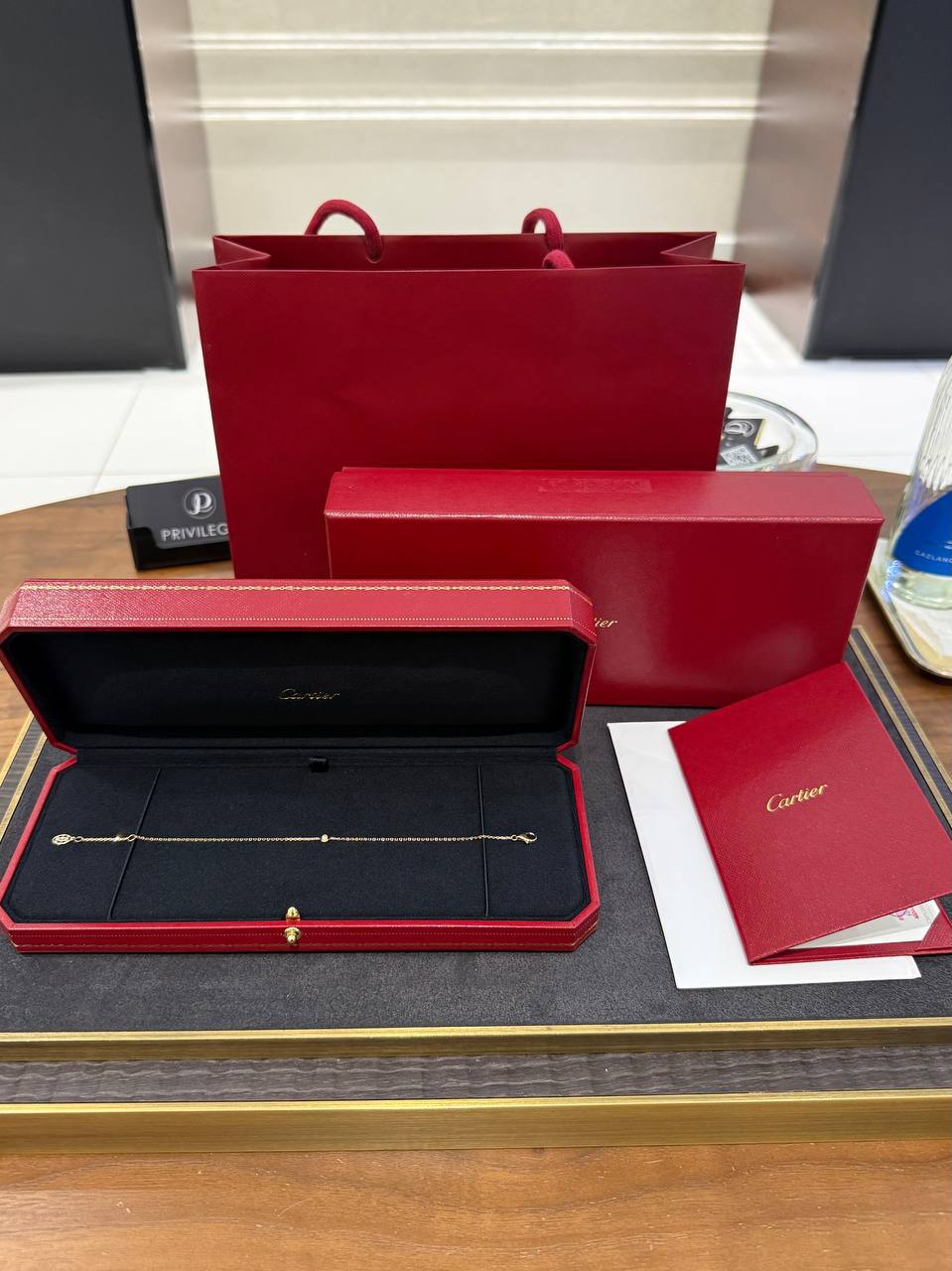 Браслет с бриллиантом Cartier d'Amour Mini Model