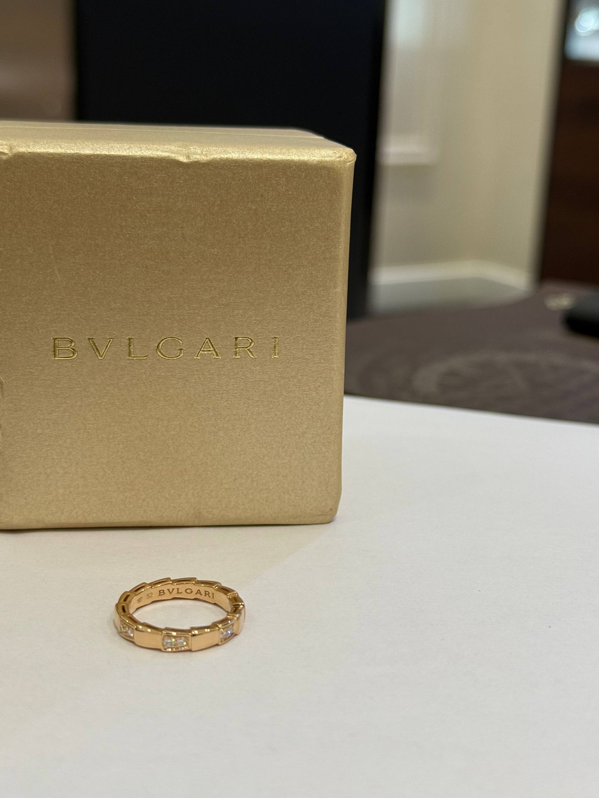КОЛЬЦО BVLGARI SERPENTI VIPER