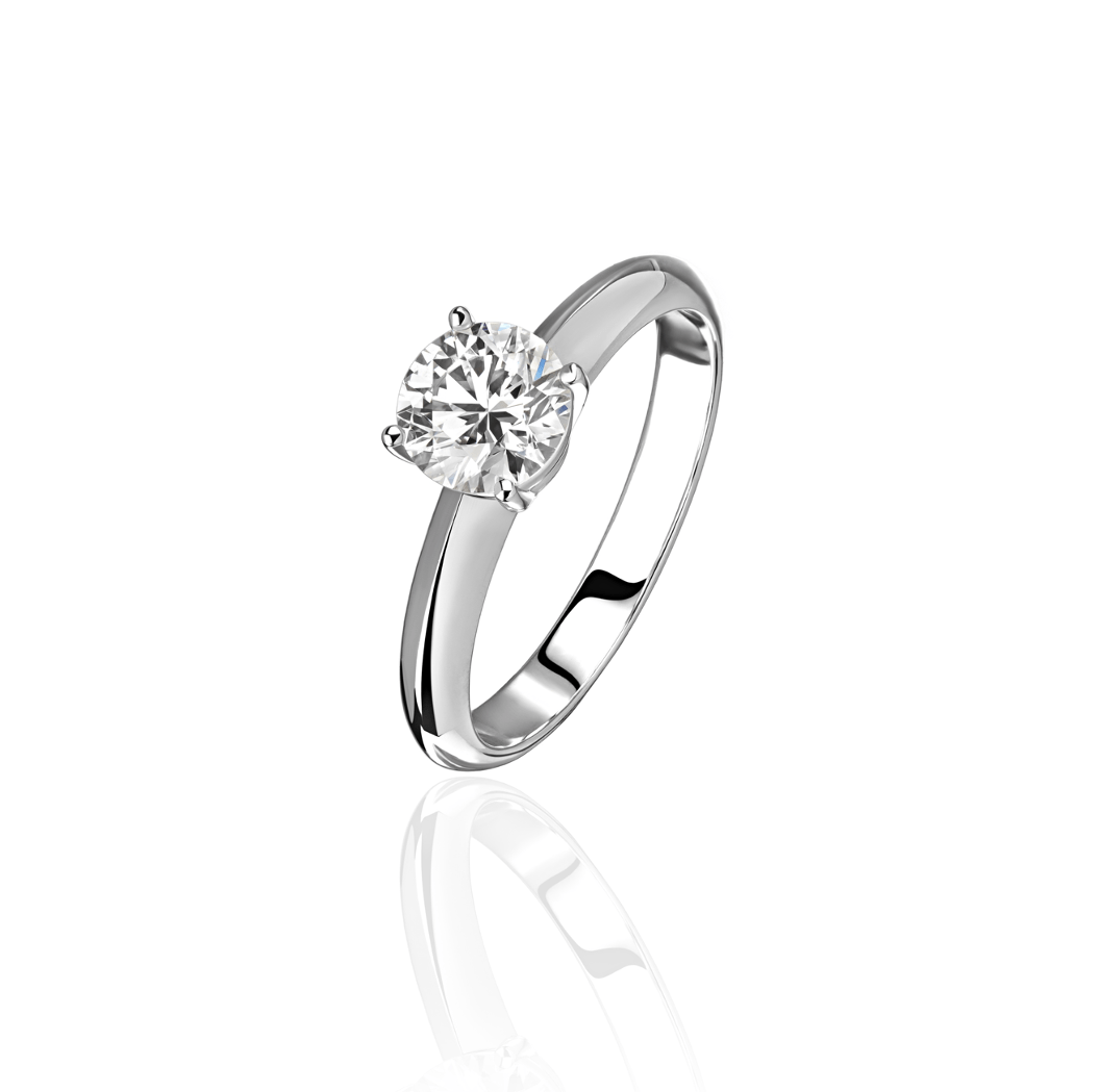 Кольцо с бриллиантом 1,05ct