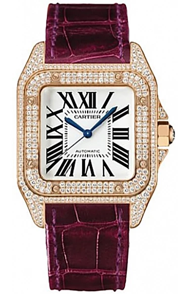 Cartier Santos de Cartier 100 Large CUSTOM