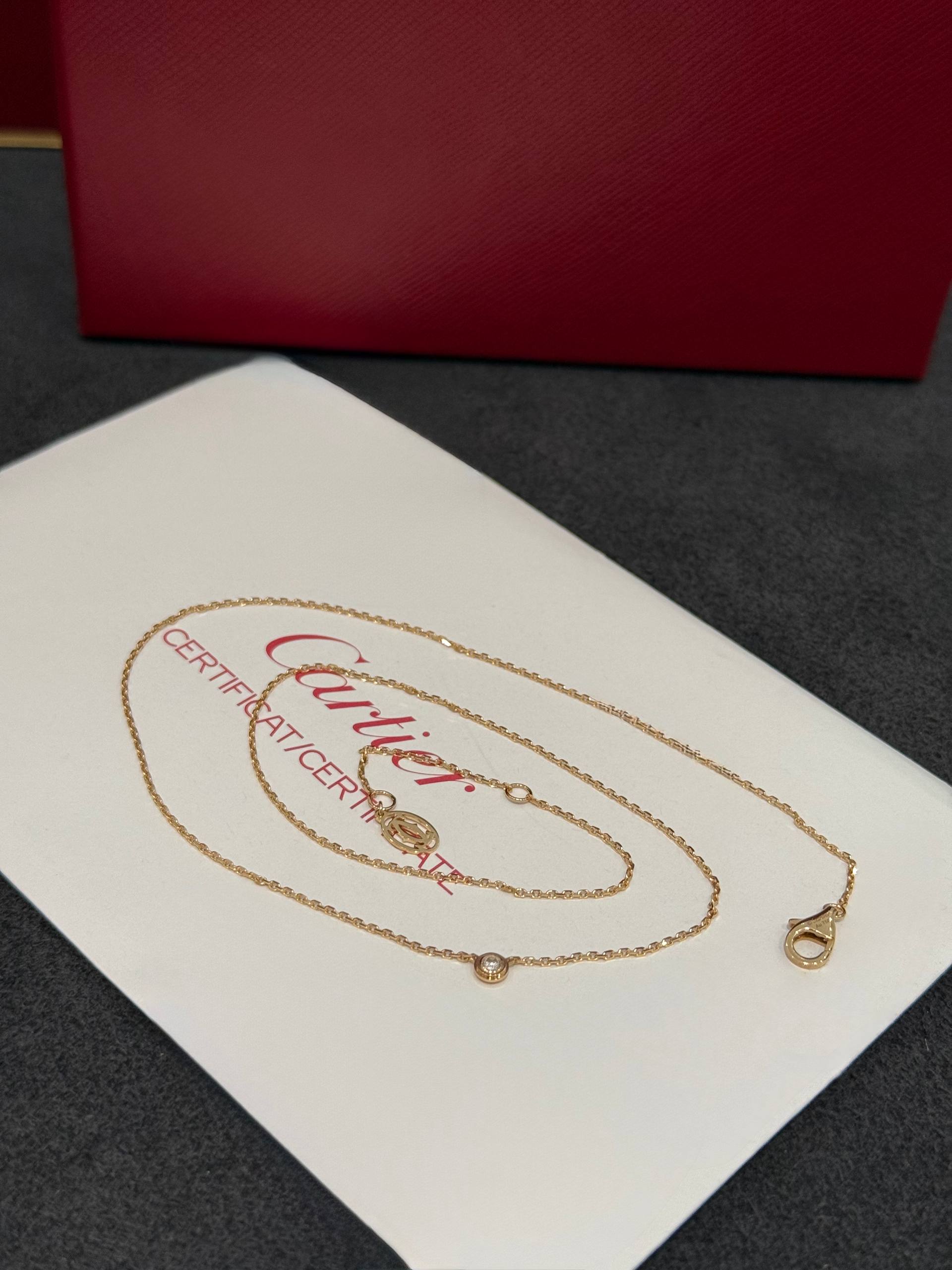 Подвеска с бриллиантом Cartier D'AMOUR Mini