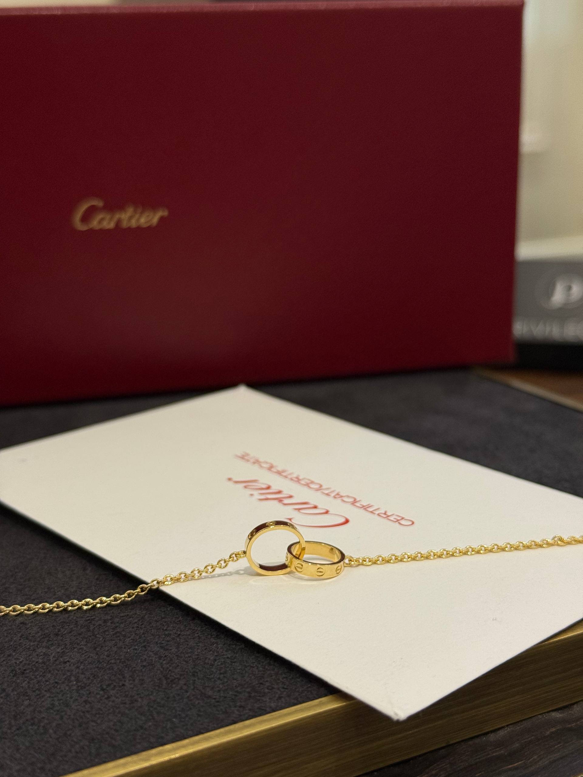 БРАСЛЕТ CARTIER LOVE, ON CHAIN