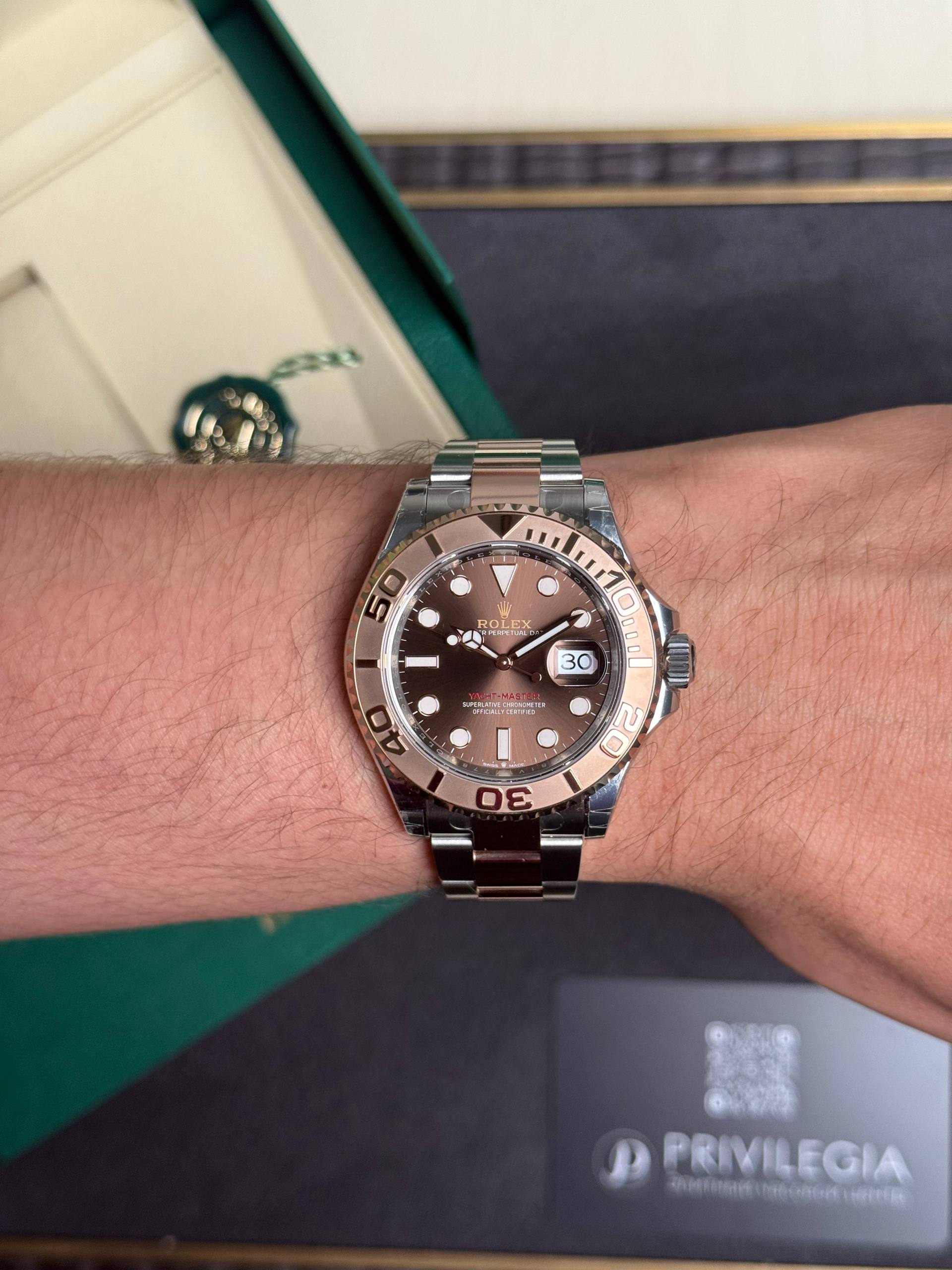 Rolex Yacht-Master 40mm Steel and Everose Gold