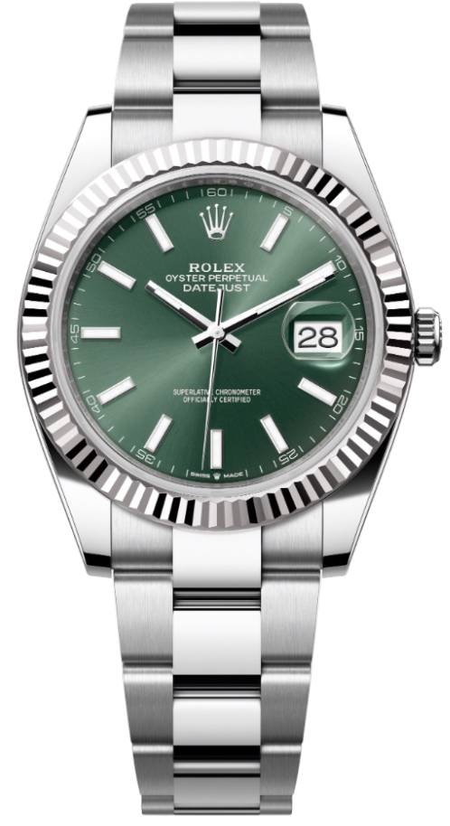 Rolex Datejust 41mm Steel and White Gold