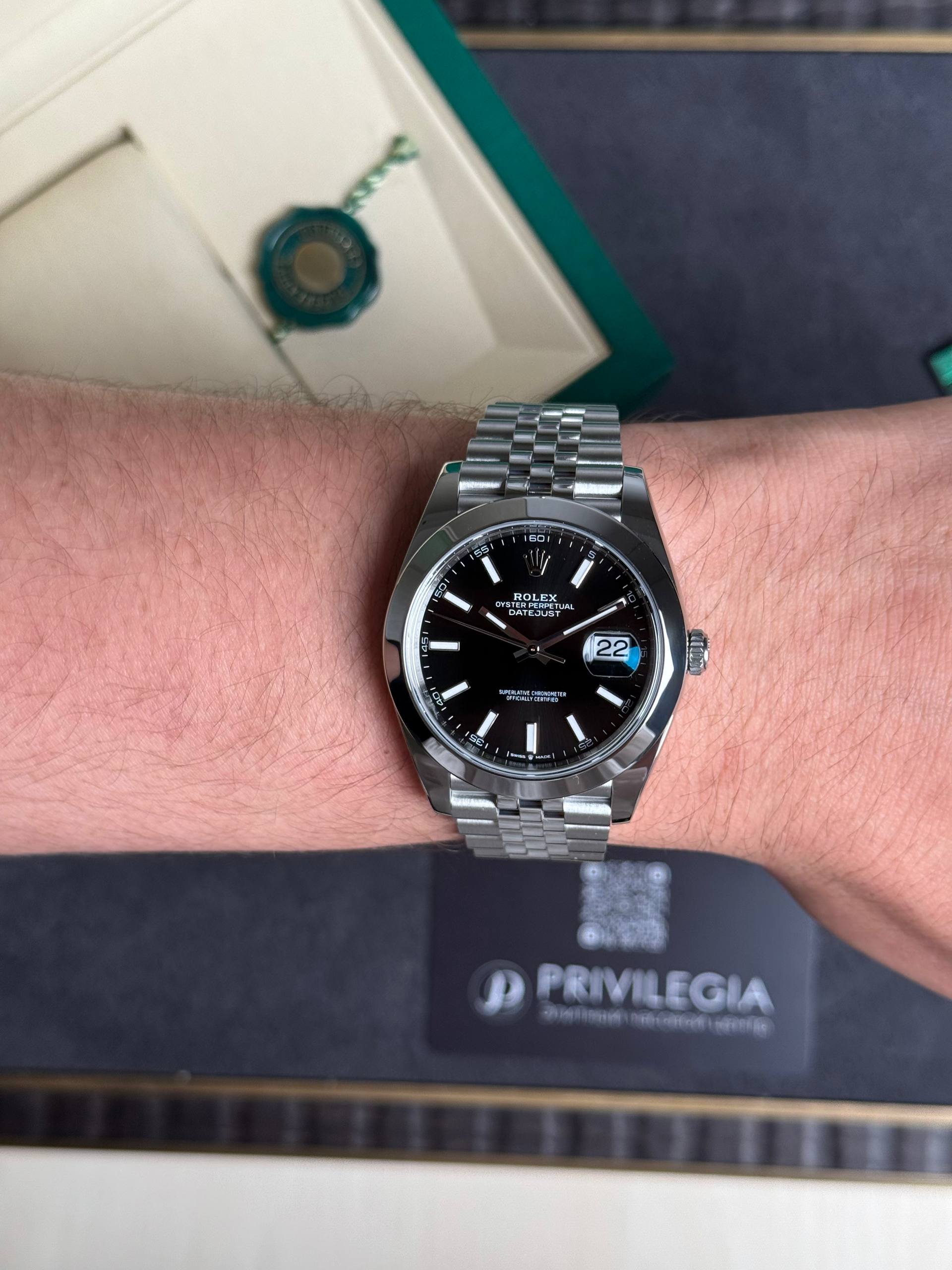 ROLEX DATEJUST 41MM STEEL