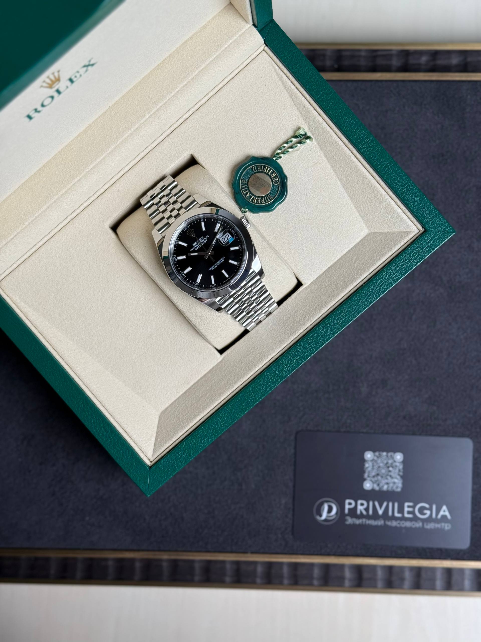 ROLEX DATEJUST 41MM STEEL