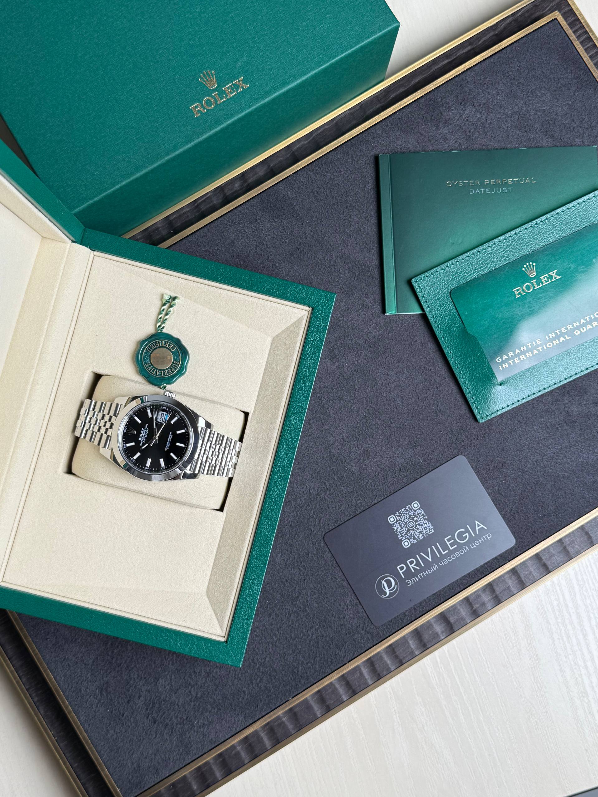 ROLEX DATEJUST 41MM STEEL