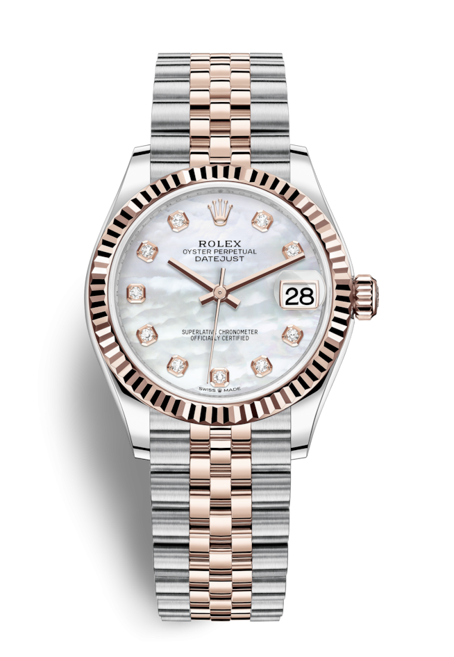 Rolex Datejust 31mm Steel and Everose Gold