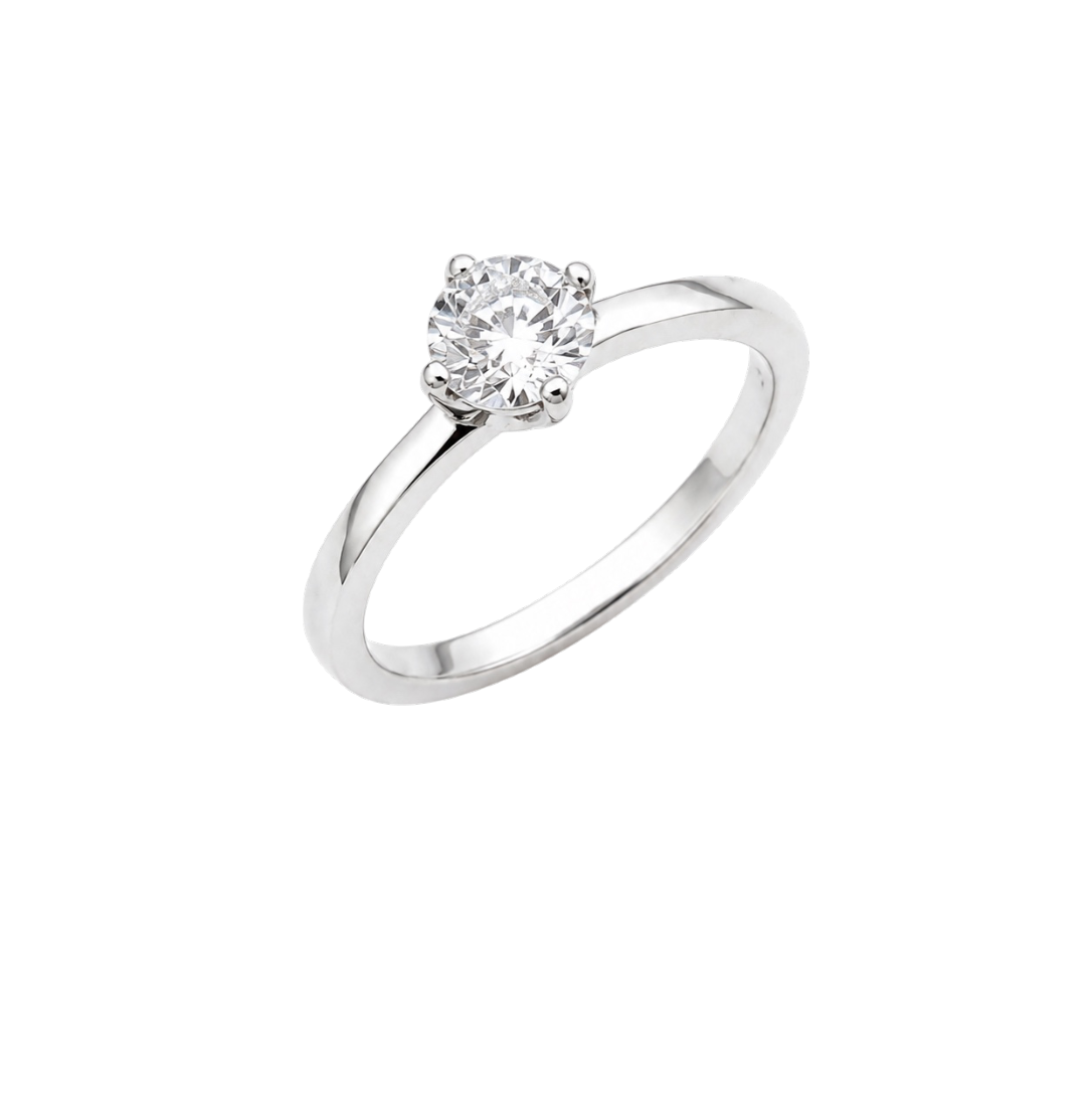Кольцо с бриллиантом 0,50 ct