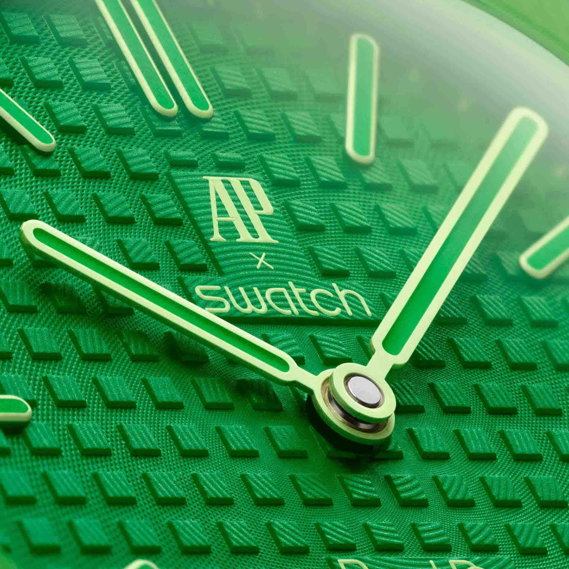 Audemars Piguet x Swatch Royal Pop Green Eight 40 mm